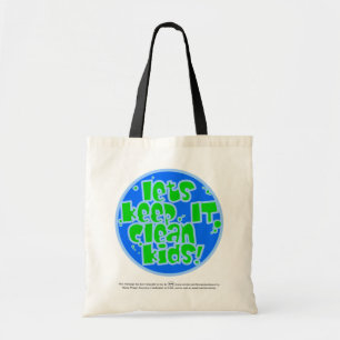 K.I.C.K. Plastic and Pollution Tote Bag