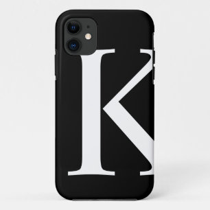 K iPhone 5 initial à peine là Coque