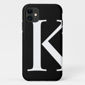 K iPhone 5 initial à peine là Coque