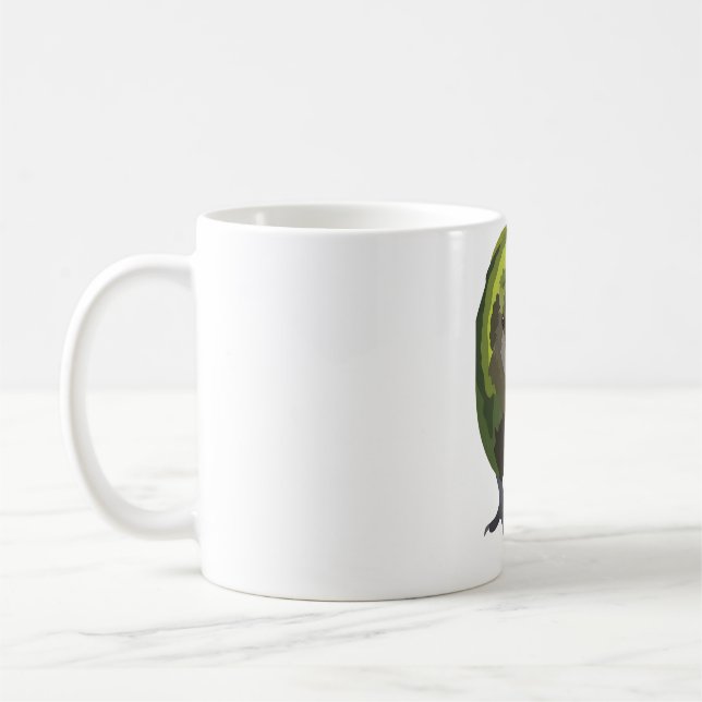 K is for Kakapo  Coffee Mug (Left)
