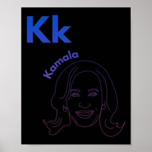 K Is For Kamala President Kamala Harris Wheimer 20 Poster