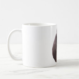 K is for Kashmir Grey Langur Coffee Mug