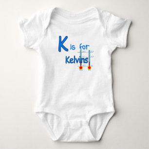 K is for Kelvins Baby Bodysuit