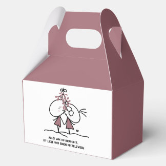 K&K Christmas  Favor Box