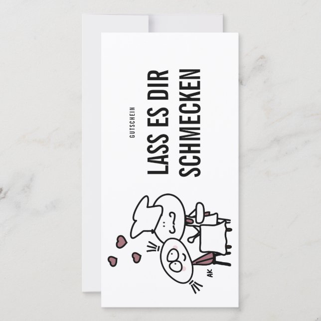 K&K Voucher | Cooking Holiday Card (Front)