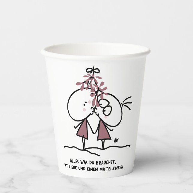 K&K Xmas Pappbecher Paper Cups (Front)