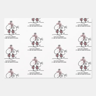 K&K Xmas  Wrapping Paper Sheet