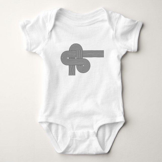 K Line Baby Bodysuit (Front)