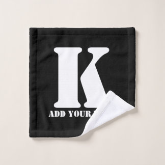 K Monogramme classique tendance mariage personnali