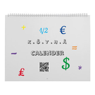 K.Ö.Y.H.Ä. Calender Calendar