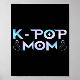 K-p Mom and Dad Kids Gift Funny Birthday Poster