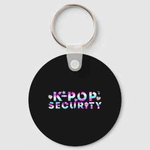 K-p Security Mom Dad Kids Funny Birthday Concert Keychain