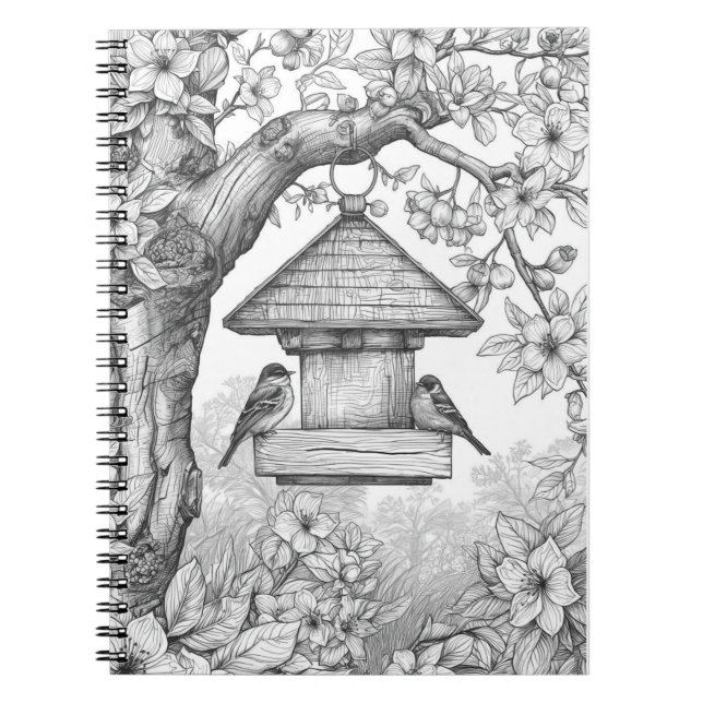 k & Petals Creative Diary Notebook (Front)