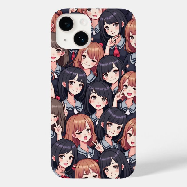 k-pop 아이돌 스타일  스마트폰 케이스 Case-Mate iPhone case (Back)