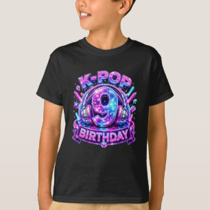 K-Pop 9Th Birthday Girl Kpop 9 Year Old Korean Mus T-Shirt