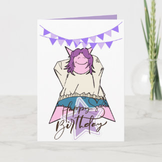 K-pop Birthday Card