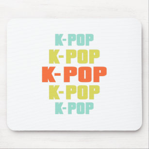 K-Pop Expanding and changing colours Mouse Pad