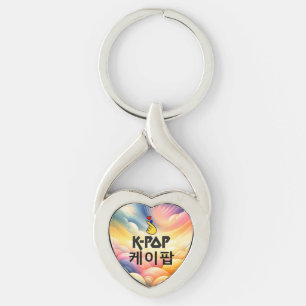 K-Pop Finger Heart: Show Your Love Keychain