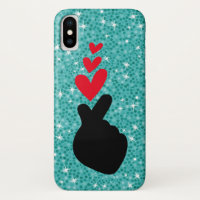 K-Pop | Idol Finger Heart ❤ Love Symbol Phone Case