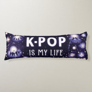 K-pop Is My Life Floating Among the Stars Body Pillow