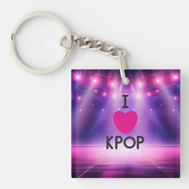 K-pop Keychain (Front)