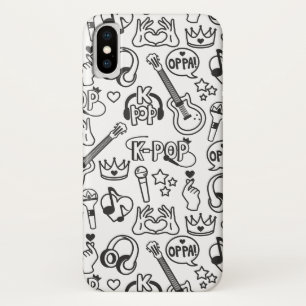 K-Pop Music Idol Finger Heart 오빠 Phone Case