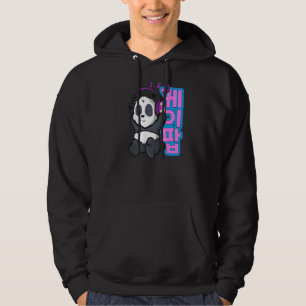 K Pop Panda Hoodie