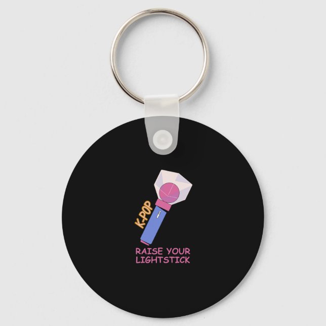 K-POP Raise your lightstick Keychain (Front)