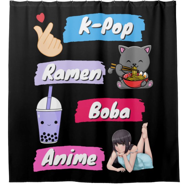 K-Pop, Ramen, Boba and Anime Pop Culture Fan  (Front)