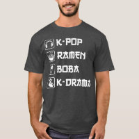 K-Pop Ramen Bubble Tea Boba K-Drama Korean Pop Mus