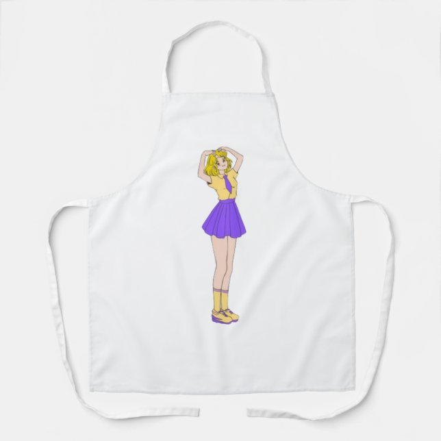 k pop stars  apron (Front)