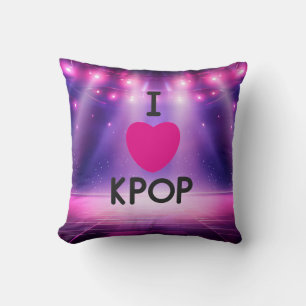 K-pop Throw Pillow