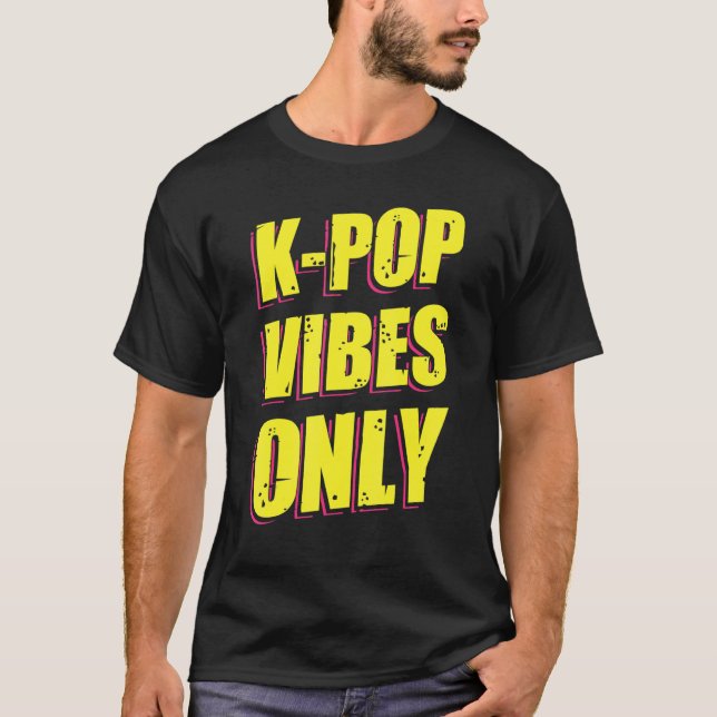 K-Pop Vibes T-Shirt (Front)