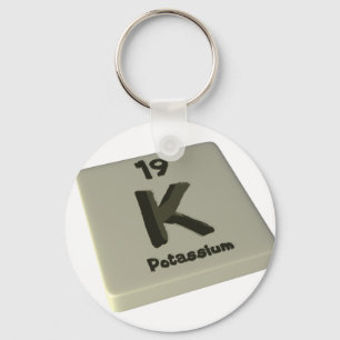 k Potassium Keychain