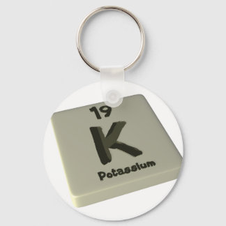 k Potassium Keychain