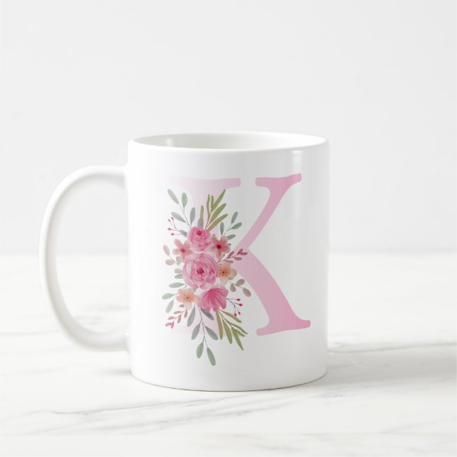 K Printed Modern Coffee mugs  (Left)