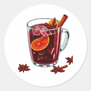 K-Style Bullet Journalling Series13 - Food Stickes Classic Round Sticker