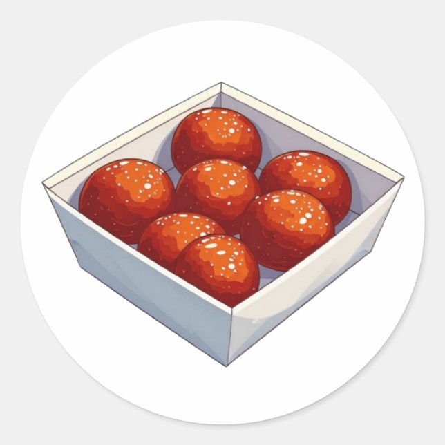 K-Style Bullet Journalling Series 9 – Food Sticker (Front)