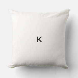 K THROW PILLOW