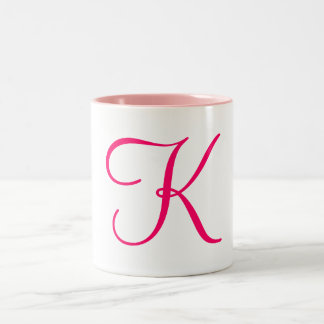 K Two-Tone COFFEE MUG