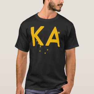 KA Alaska Three Part Combo Alaskan Flag T-Shirt