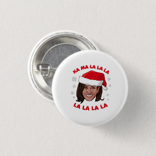 KA MA LA LA LA 1 INCH ROUND BUTTON