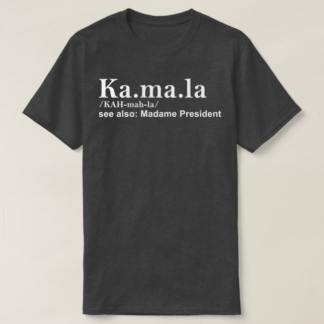 Ka ma la TShirt 2 (Design devant)