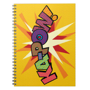 KA-POW Amusant Art Pop Livre de Bande Dessinée Rét