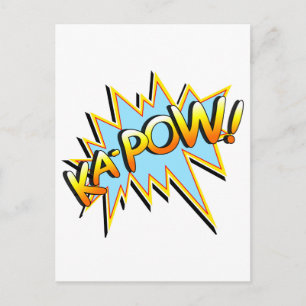 Ka-Pow Postcard