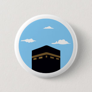 Kaaba Masjid al-Haram - Day 2 Inch Round Button