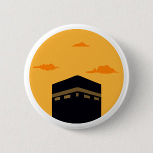 Kaaba Masjid al-Haram - Evening 2 Inch Round Button