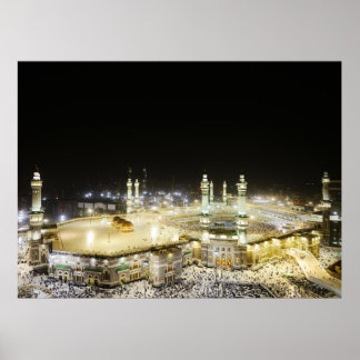 Kaaba Mecca Islamic Holy Place Value Mat Poster