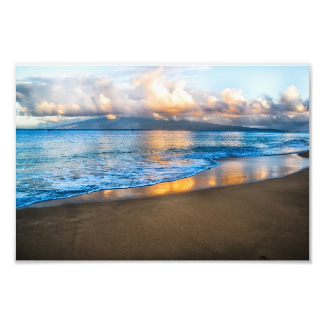 Kaanapali Beach Sunrise Photo Imprimer (Devant)