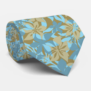 Kaanapali Camo Hawaiian Two-sided Printed Tie